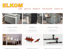 Tablet Screenshot of elkom.com.my