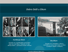 Tablet Screenshot of elkom.co.rs