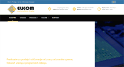 Desktop Screenshot of elkom.com