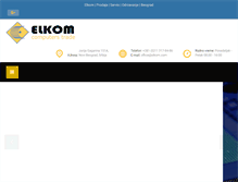 Tablet Screenshot of elkom.com